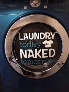 laundry today